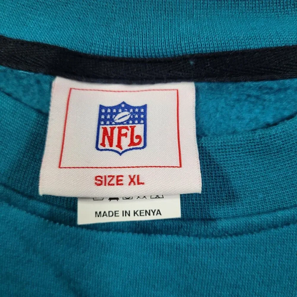VTG Jacksonville Jaguars Sweatshirt Mens XL Blue NFL Football Crewneck Pullover